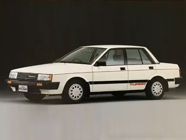 Nissan Pulsar (HN12, PN12, SN12) 2 поколение, рестайлинг, седан (03.1984 - 04.1986)
